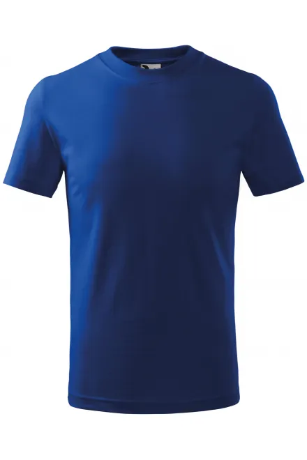 Barnens klassiska T-shirt - kungsblå, 122 cm / 6 år