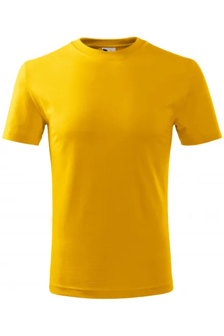 Barnens lätta T-shirt - gul, 158 cm / 12 år
