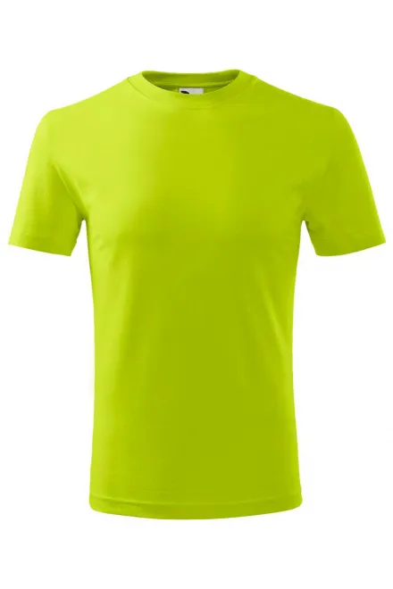 Barnens lätta T-shirt - limegrön, 158 cm / 12 år