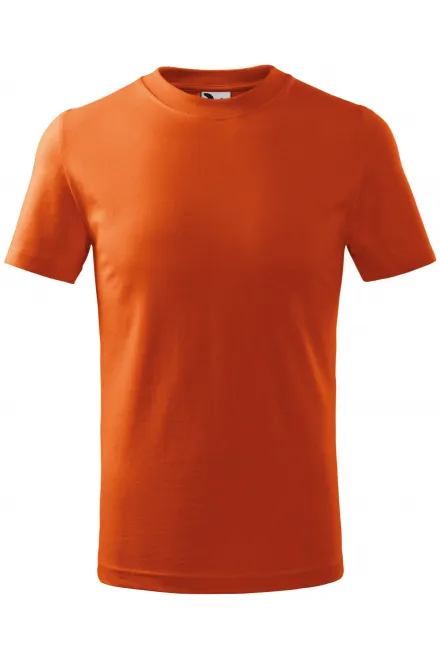 Barns enkla T-shirt - orange, 146 cm / 10 år