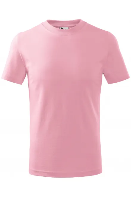 Barns enkla T-shirt - rosa, 146 cm / 10 år
