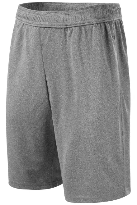 Barns shorts, mörkgrå marmor