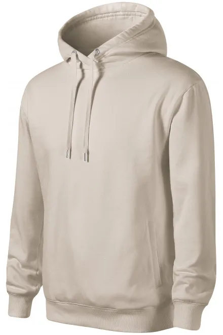 Bekväm luvtröja för män, isgrå