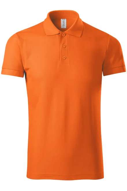 Bekväm polotröja för män - orange, 3XL