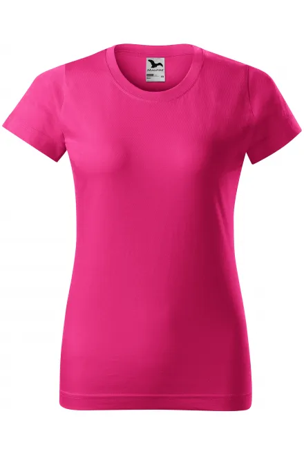 Dam enkel T-shirt - lila, XS