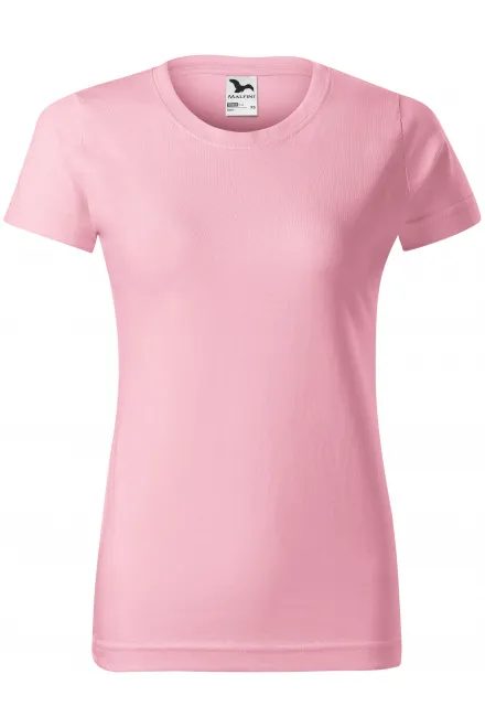 Dam enkel T-shirt - rosa, XS
