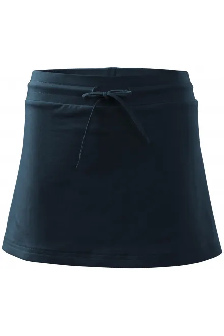 Dam kjol - mörkblå, XS