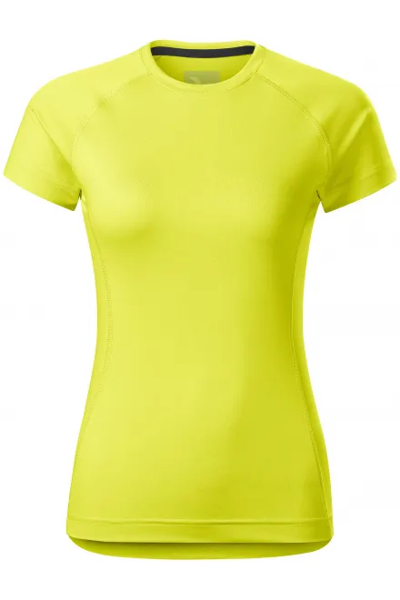 Dam T-shirt för sport - neon yellow, XS