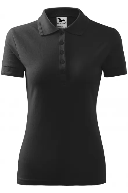 Damer elegant polotröja - antracit marmor, XS