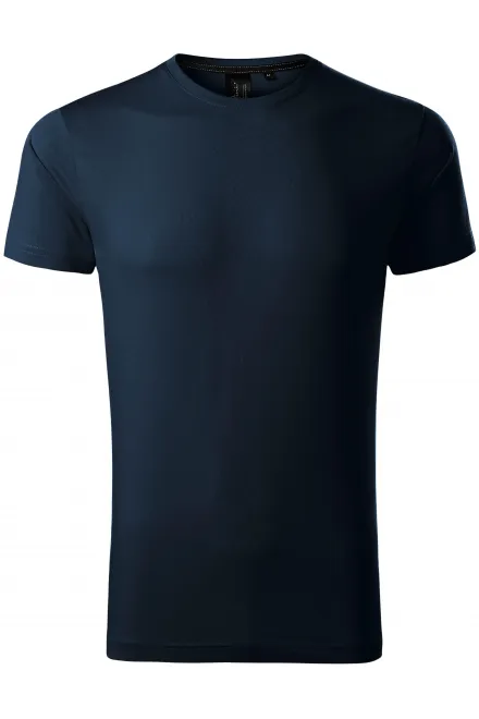 Exklusiv herr-T-shirt - mörkblå, S