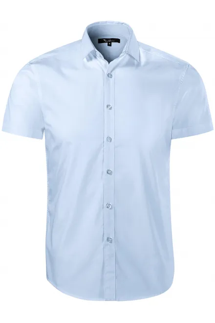 Herrskjorta - Slim fit - ljusblå, S