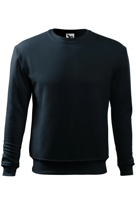 Herrtröja för män / barn över huvudet, utan huva - mörkblå, 3XL