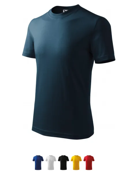 Barnens klassiska T-shirt, mörkblå