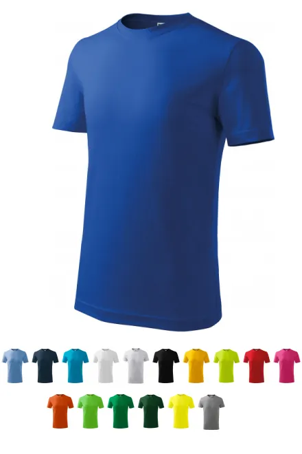Barnens lätta T-shirt, kungsblå
