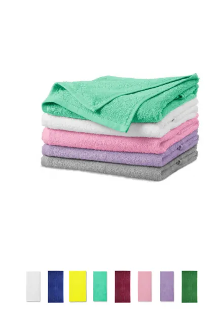 Bomullshandduk, 50x100cm, ljusgrått