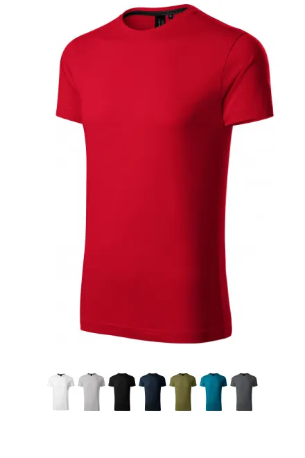 Exklusiv herr-T-shirt, formula red