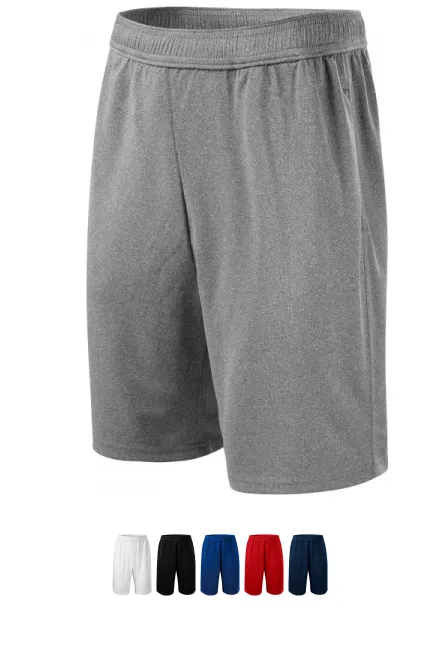 Herrshorts, mörkgrå marmor