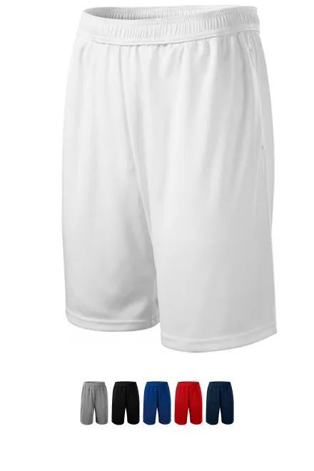 Herrshorts, vit