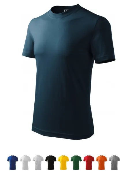 Klassisk T-shirt, mörkblå
