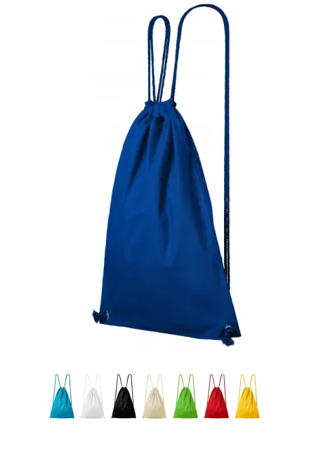 Lätt ryggsäck i bomull, kungsblå