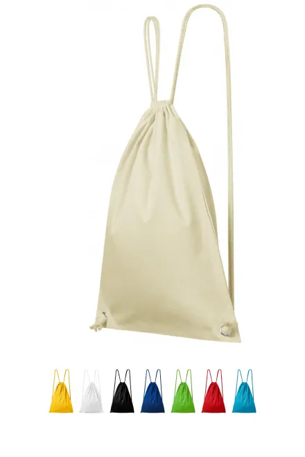 Lätt ryggsäck i bomull, natural