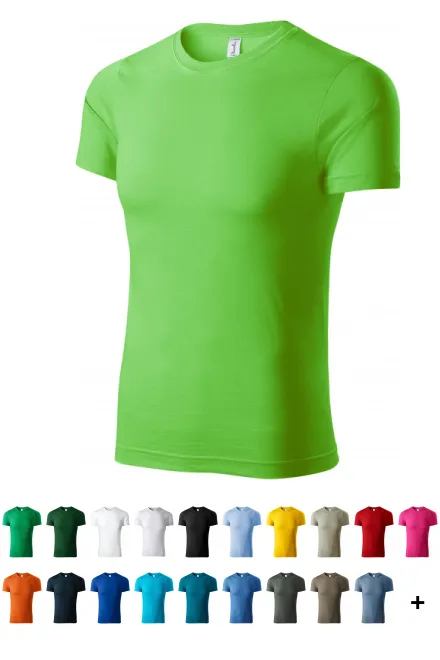 Lätt T-shirt med korta ärmar, äppelgrön