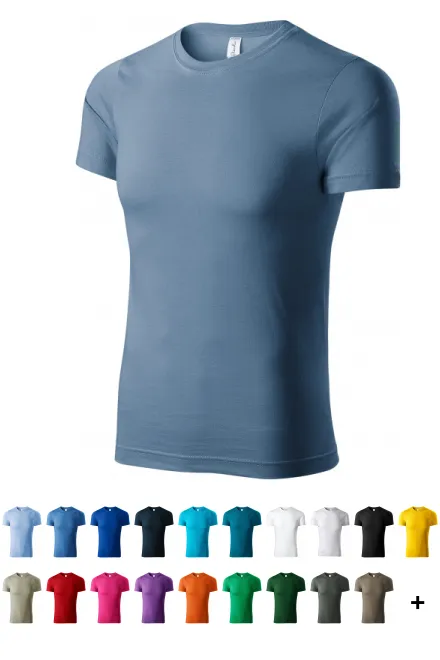 Lätt T-shirt med korta ärmar, denim