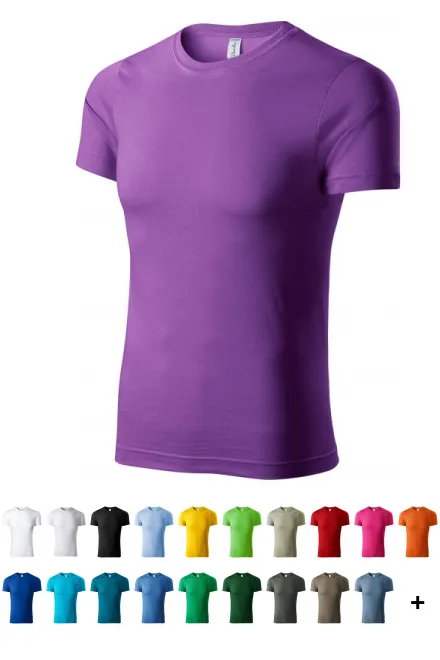 Lätt T-shirt med korta ärmar, lila
