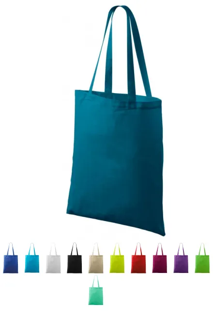 Liten shoppingväska, petrol blue