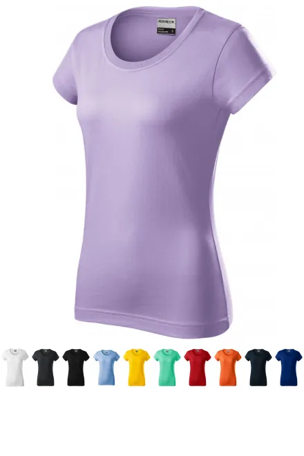 Slitstark damt-shirt, lavendel