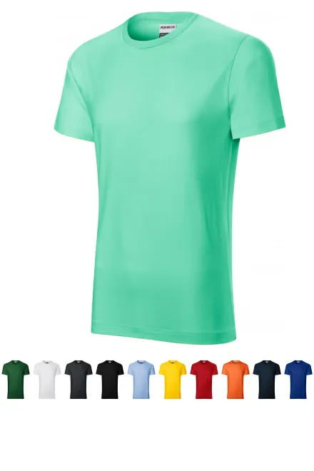 Slitstark herr-T-shirt, mynta