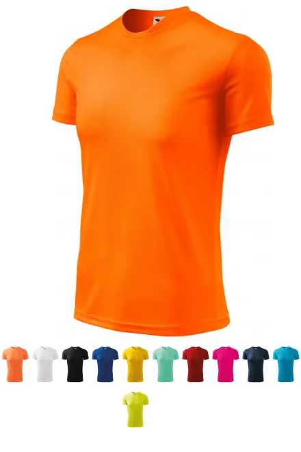 Sport T-shirt för barn, neon orange