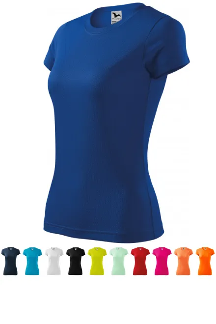 T-shirt för damer, kungsblå