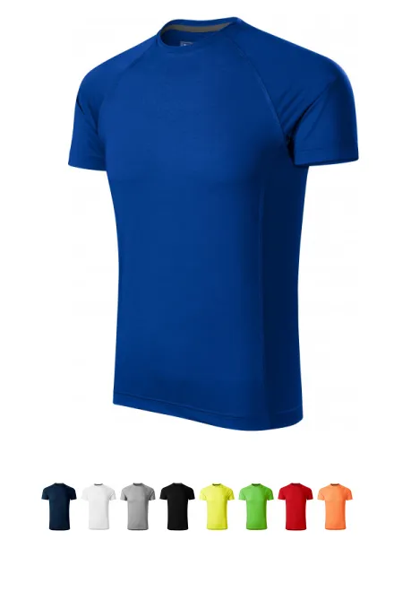 T-shirt för män, kungsblå