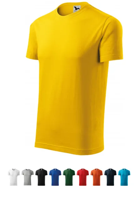 T-shirt med korta ärmar, gul
