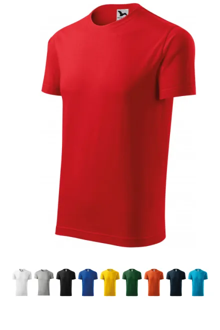 T-shirt med korta ärmar, röd