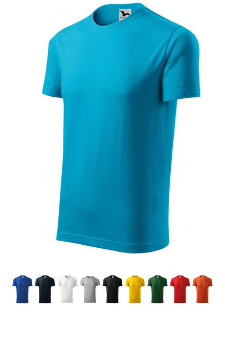 T-shirt med korta ärmar, turkos