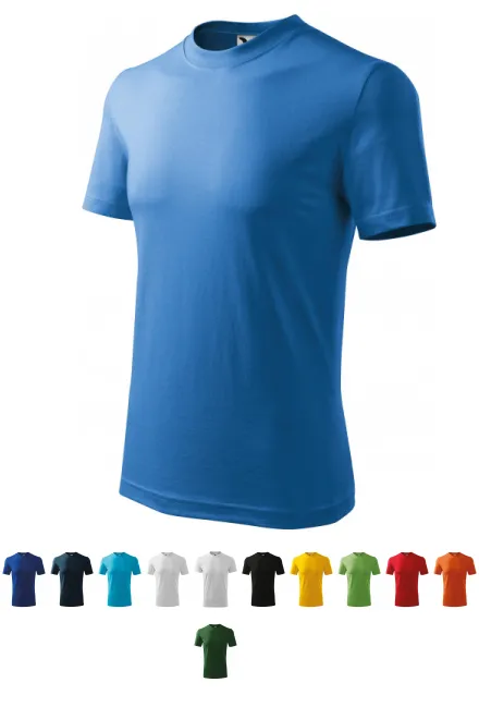 Tung t-shirt, ljusblå