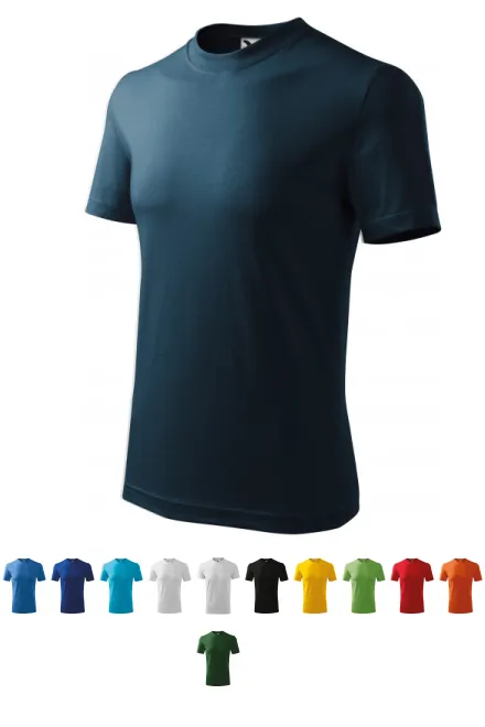 Tung t-shirt, mörkblå