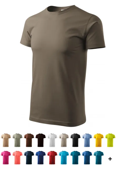 Unisex högre vikt T-shirt, army
