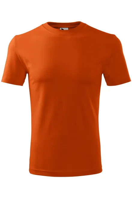 Klassisk T-shirt herr - orange, S
