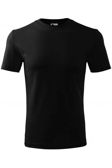 Klassisk T-shirt herr - svart, S