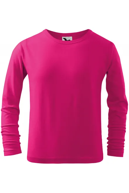 Långärmad T-shirt för barn - hallon, 158 cm / 12 år