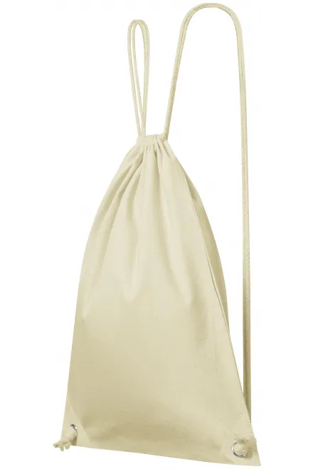 Lätt ryggsäck i bomull, natural