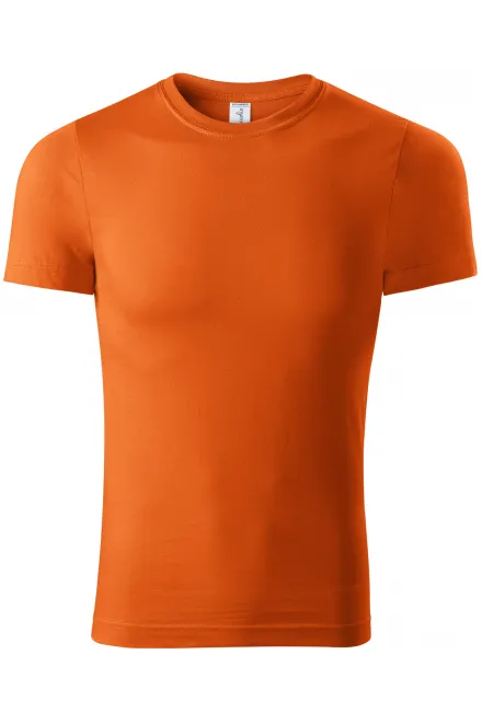 Lätt T-shirt med korta ärmar - orange, XL
