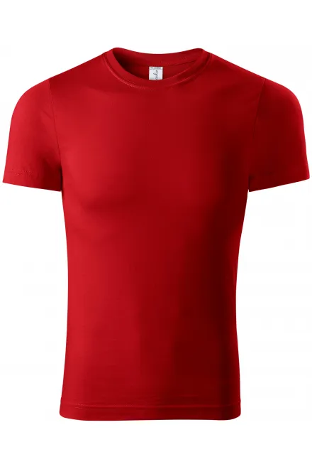 Lätt T-shirt - röd, M