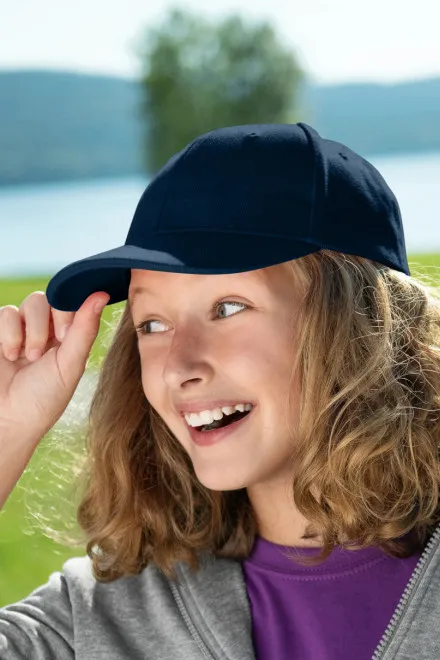 Barnmössa, mörkblå