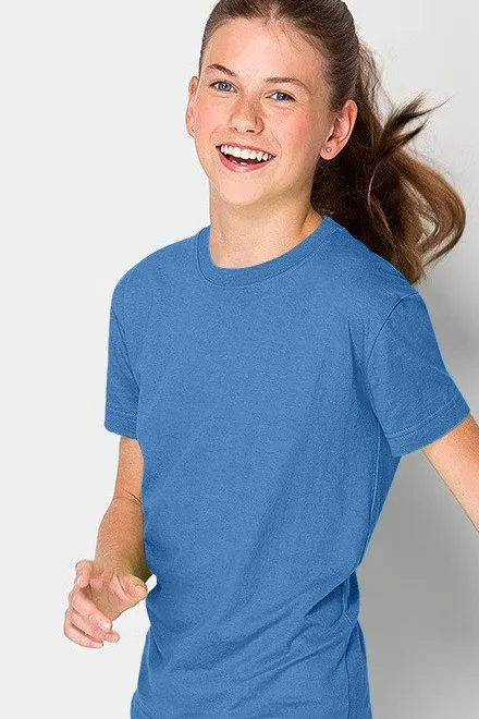 Lätt T-shirt för barn, ljusblå