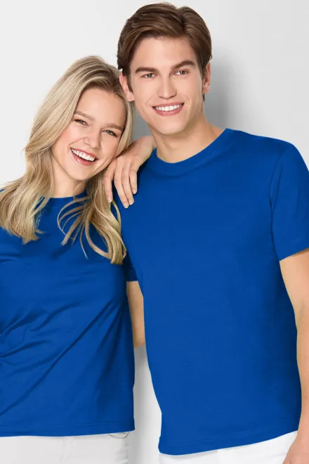 Lätt T-shirt, kungsblå