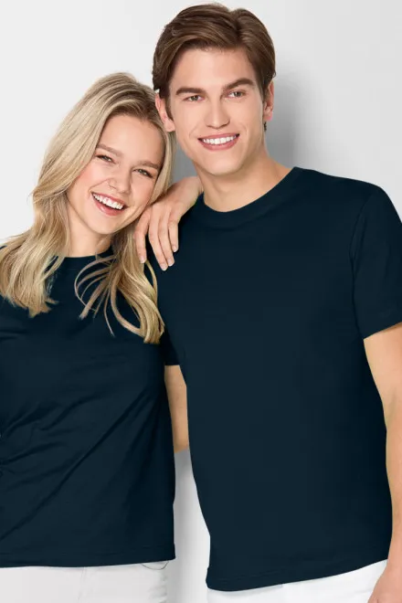 Lätt T-shirt, mörkblå